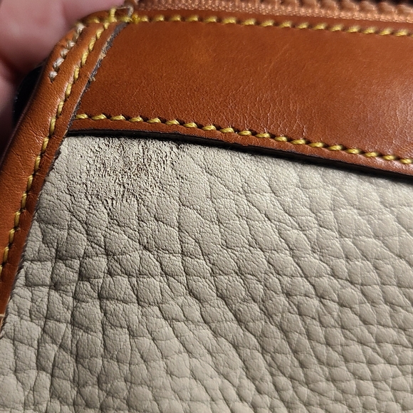 Vintage Dooney & Bourke All Weather Leather Bag Purse - Picture 11 of 16